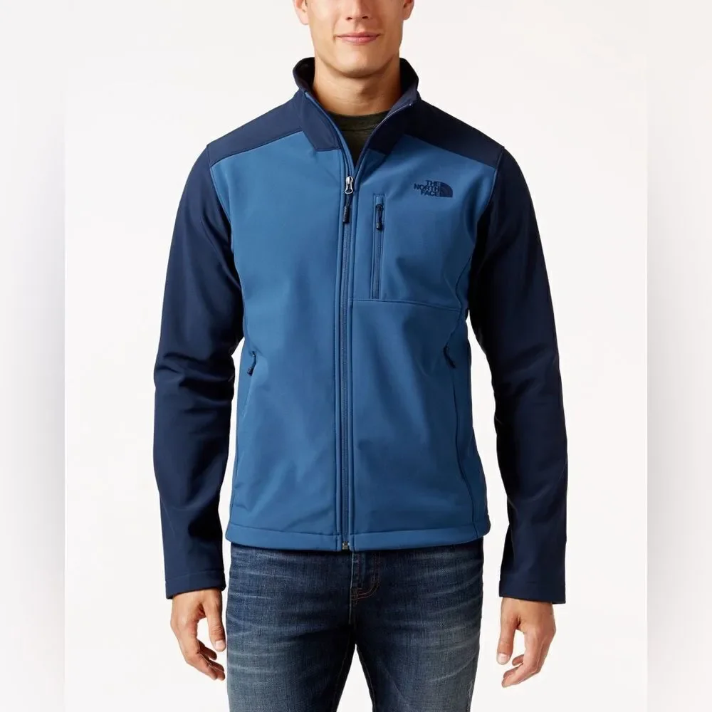 Apex Bionic 2 Windproof Water Resistant Soft Shell Jacket Two Tone Blue - Medium